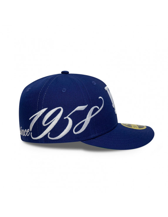 New Era 59Fifty LP Script Dodgers