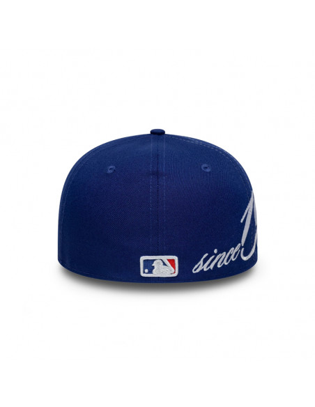 New Era 59Fifty LP Script Dodgers