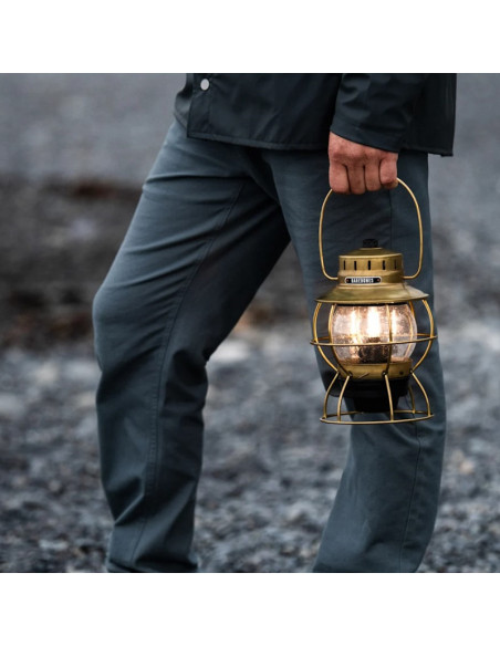 Barebones Railroad Lantern Laiton Industriel