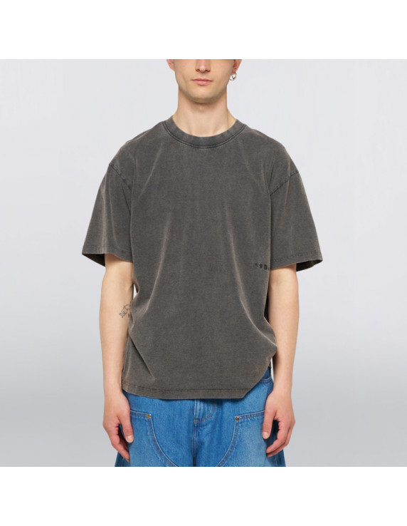 Edwin Axiom Tee - Grey marble Fade