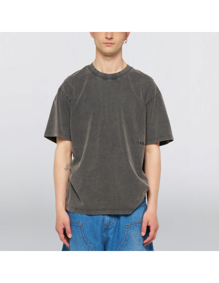 Edwin Axiom Tee - Grey marble Fade