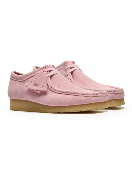 Clarks Wallabee Light Pink