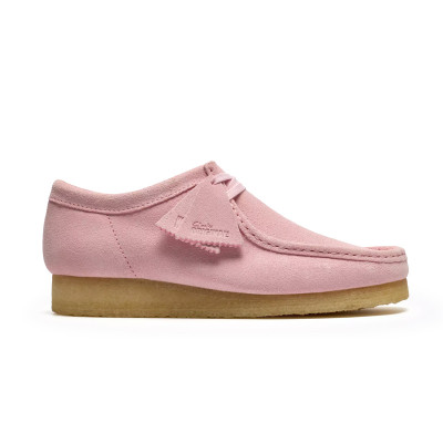Clarks Wallabee Light Pink