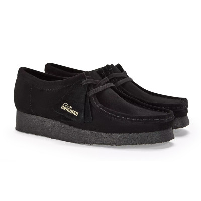 Clarks Wallabee Black 2