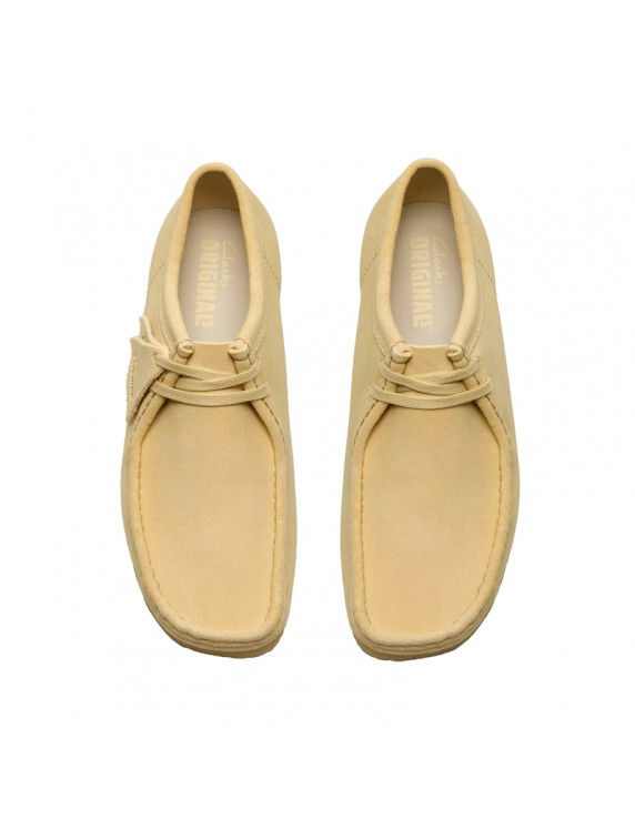 Clarks Wallabee Pale Yellow