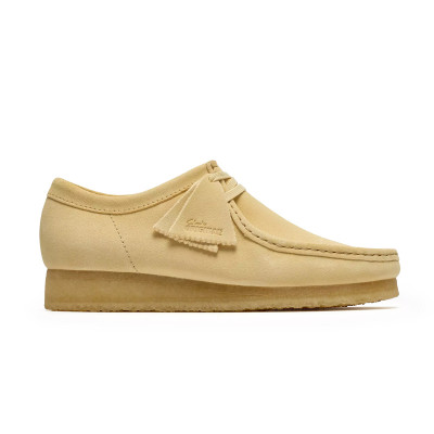 Clarks Wallabee Pale Yellow