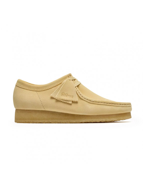 Clarks Wallabee Pale Yellow