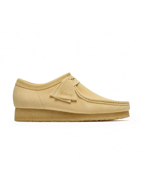 Clarks Wallabee Pale Yellow