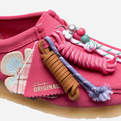 Clarks Wallabee Pink Interest 2