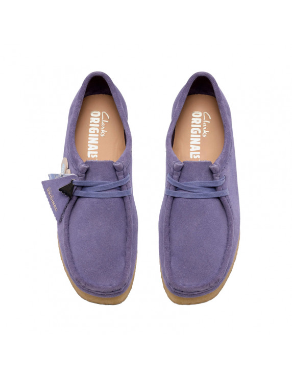 Clarks Wallabee Purple Interest