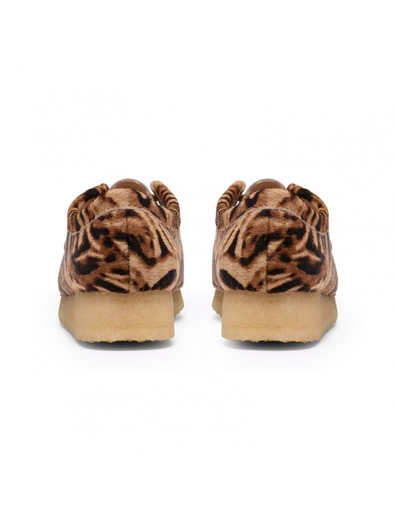 Clarks Wallabee Tiger Print