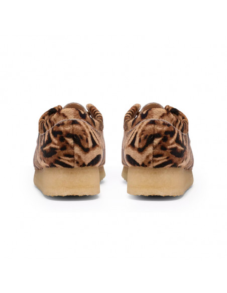 Clarks Wallabee Tiger Print