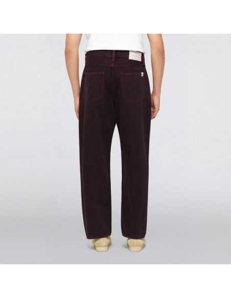 Edwin Bamba Pant Black RedPlum Overdyed