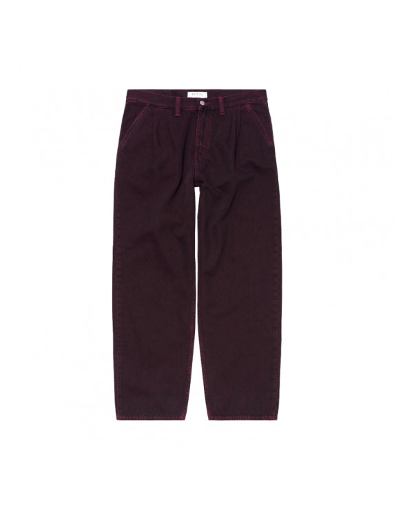Edwin Bamba Pant Black RedPlum Overdyed