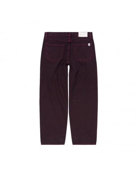 Edwin Bamba Pant Black RedPlum Overdyed