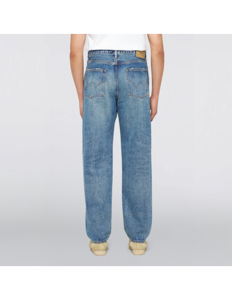 Edwin Loose Fit Blue mid used (paint)
