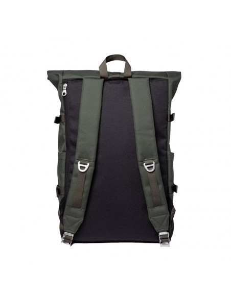 SANDQVIST Icon Rolltop L - Dawn Green w/Dark Brown
