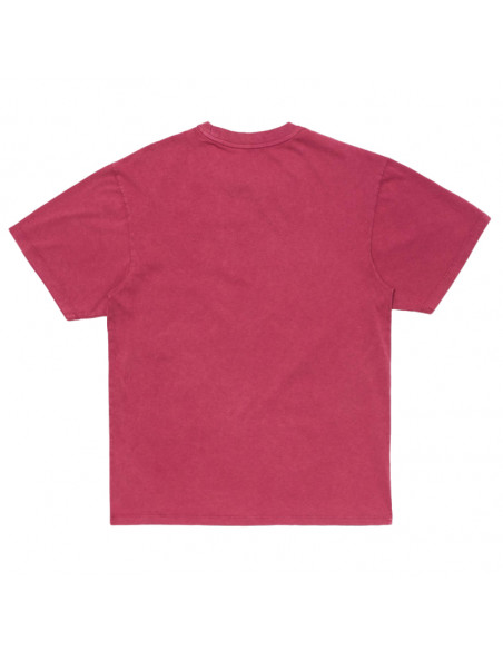 Edwin Axiom Tee - Red Plum