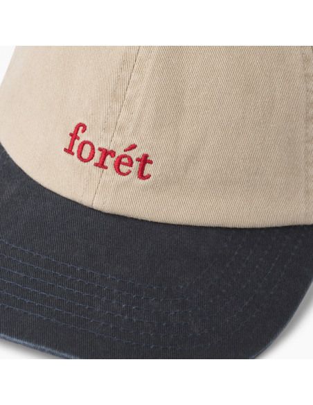 FORET Hawk Washed 2-tones Cap