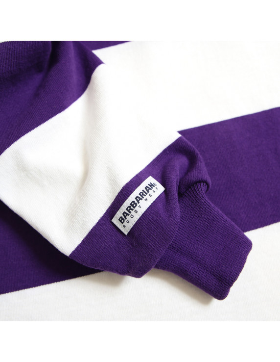 BARBARIAN Rugby Jersey White/Purple