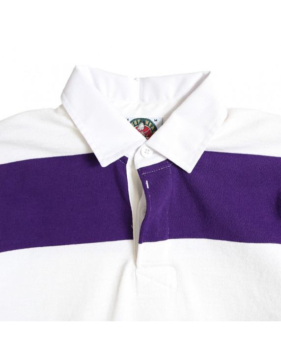 BARBARIAN Rugby Jersey White/Purple
