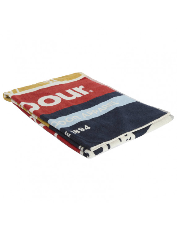 Barbour Archive beach towel