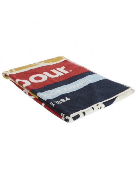Barbour Archive beach towel