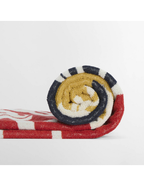 Barbour Archive beach towel