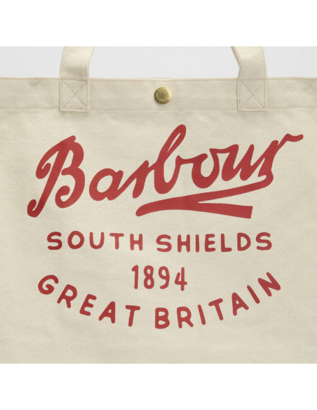 Barbour Script Tote Bag