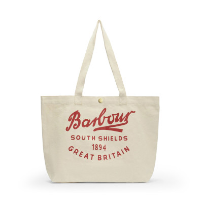 Barbour Script Tote Bag