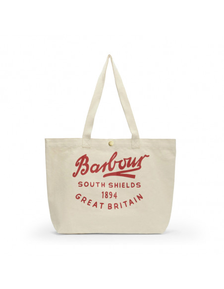 Barbour Script Tote Bag