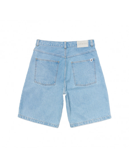 Edwin Worker Short Blue heavy bleach