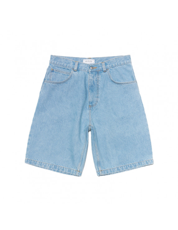 Edwin Worker Short Blue heavy bleach