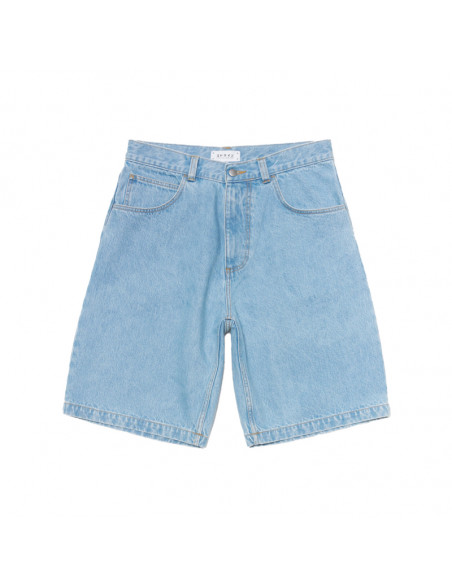 Edwin Worker Short Blue heavy bleach