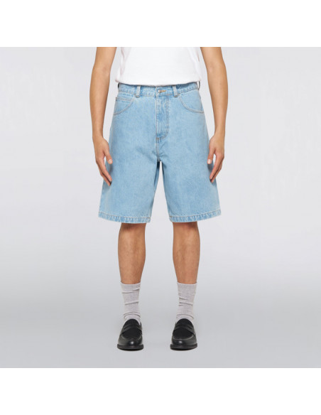 Edwin Worker Short Blue heavy bleach