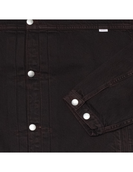 Edwin Freeland Jacket Black coffee bean overdyed