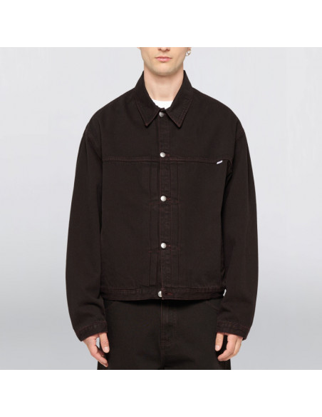 Edwin Freeland Jacket Black coffee bean overdyed
