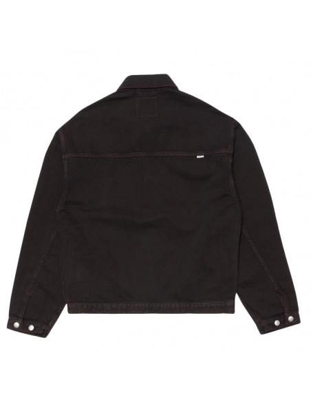 Edwin Freeland Jacket Black coffee bean overdyed