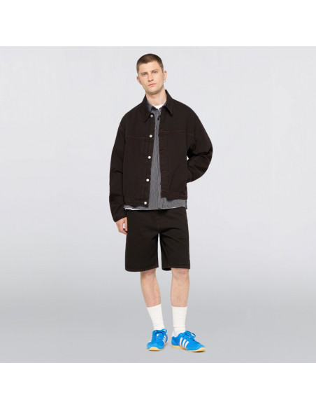 Edwin Freeland Jacket Black coffee bean overdyed