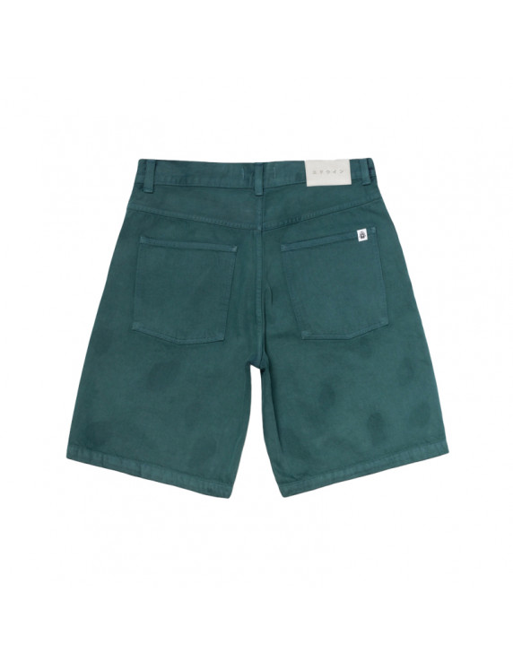 Edwin Worker Short Blue emerald overdyed