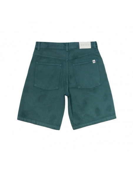 Edwin Worker Short Blue emerald overdyed
