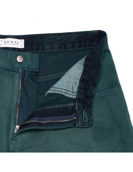 Edwin Worker Short Blue emerald overdyed