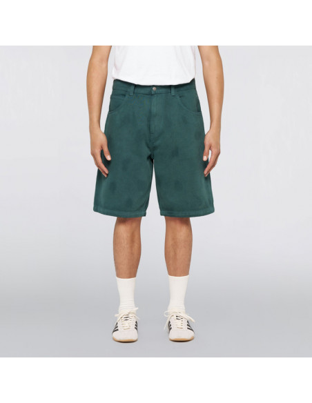 Edwin Worker Short Blue emerald overdyed