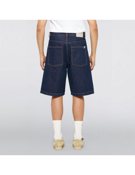 Edwin Worker Short Blue dark marble