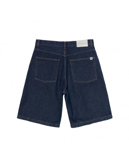 Edwin Worker Short Blue dark marble