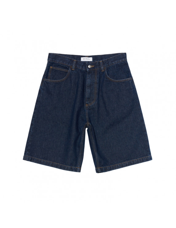 Edwin Worker Short Blue dark marble