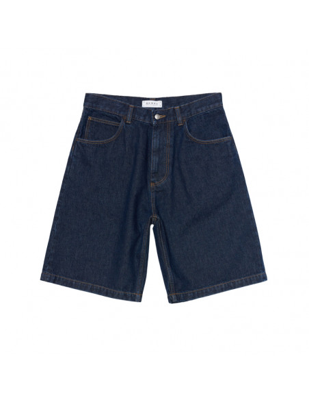 Edwin Worker Short Blue dark marble