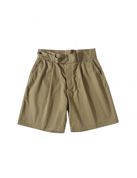 STANDARD TYPES Side Button Shorts - Khaki