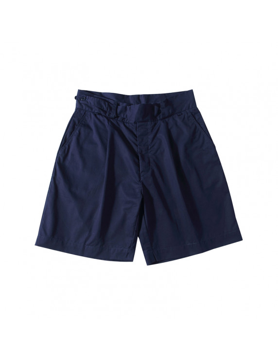 STANDARD TYPES Side Button Shorts - Navy