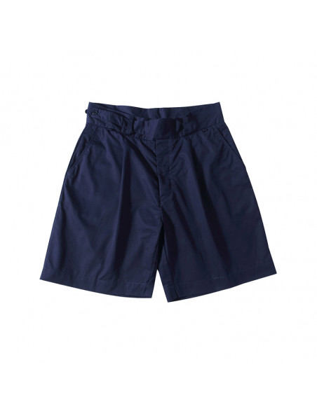 STANDARD TYPES Side Button Shorts - Navy